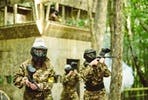 Forest Paintballing Day for Four With Pizza Hut Lunch