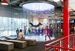 iFLY Indoor Skydiving and Two Course Meal with Wine at Brasserie Blanc for Two