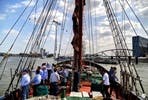 Immersive Tour on The Thames Sailing Barge, Lunch and Entry to The Shard with Champagne