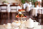 Indulgent Champagne Afternoon Tea and Spa Treatment in Berkshire for Two