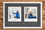 Personalised Remember The Days Two Image Print