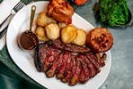 Sunday Roast with a Glass of Wine for Two at The Coal Shed, London