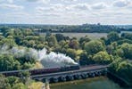 The Royal Windsor Steam Express Trip with Champagne Brunch or Cream Tea for Two