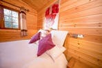 Three Night Somerset Log Cabin Escape for Two at Wall Eden Farm