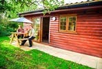 Three Night Somerset Log Cabin Escape for Two at Wall Eden Farm