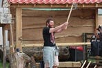 Two Night Adventure Glamping Escape with Axe Throwing or Archery for Four at Wall Eden Farm
