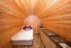 Two Night Somerset Escape in the Strawberry or Raspberry Glamping Pod at Wall Eden Farm